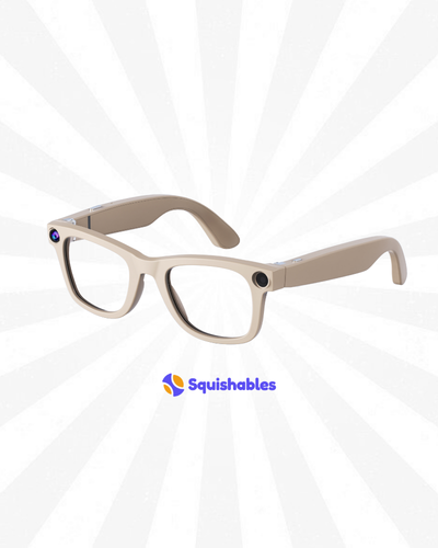Classic Squishtec Glasses - Beige